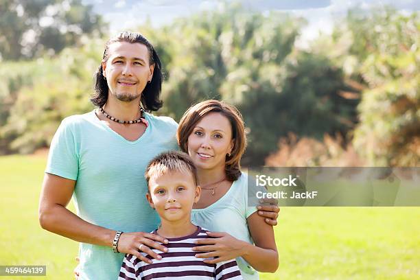 Family Of Three Stock Photo - Download Image Now - 10-11 Years, Active Lifestyle, Activity