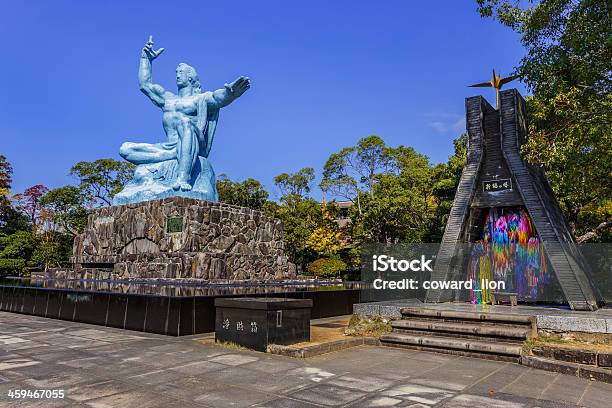 Nagasaki Peace Monument Stock Photo - Download Image Now - Nagasaki Prefecture, Memorial, Nagasaki City