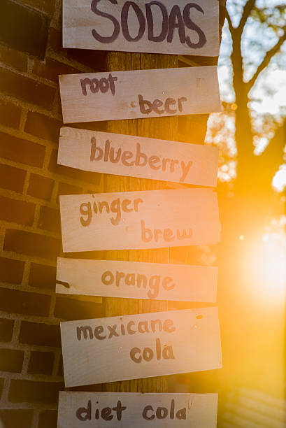 Soda Stand stock photo