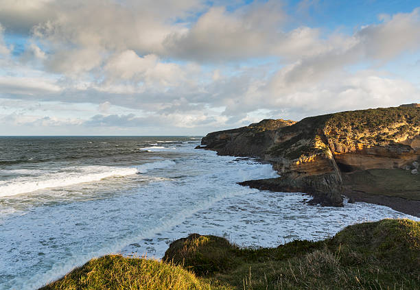 istock Hopeman's Cove Bay in winter. 459469689