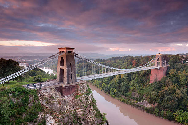 istock Clifton Suspension Bridge before dusk 459470161