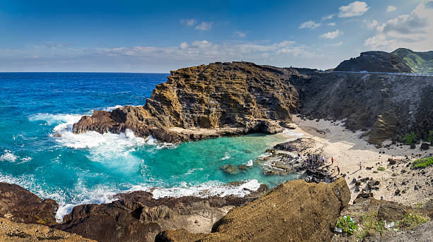 istock Halona Beach Cove in Oahu, Hawaii 459479661