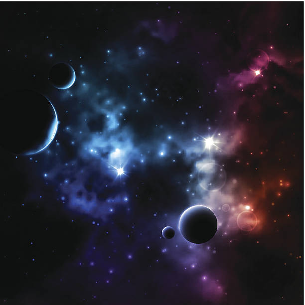Galaxy Background Stock Illustration - Download Image Now - Nebula, Galaxy,  Heaven - iStock