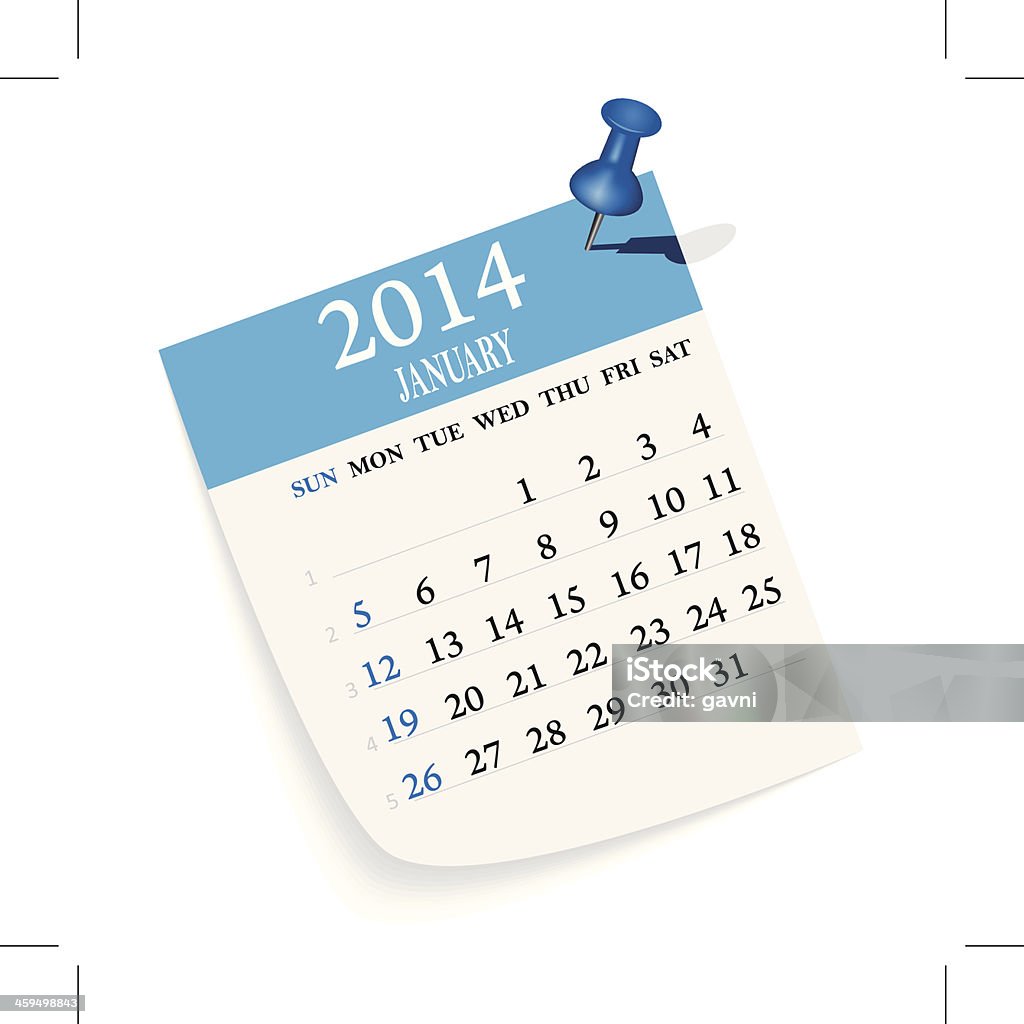 Kalender - Lizenzfrei 2013 Vektorgrafik
