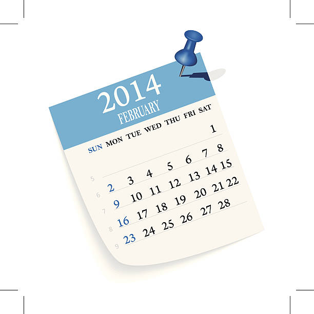 kalendarz - 2013 2014 personal organizer calendar stock illustrations