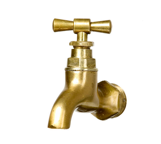 istock Golden vintage tap 459502407
