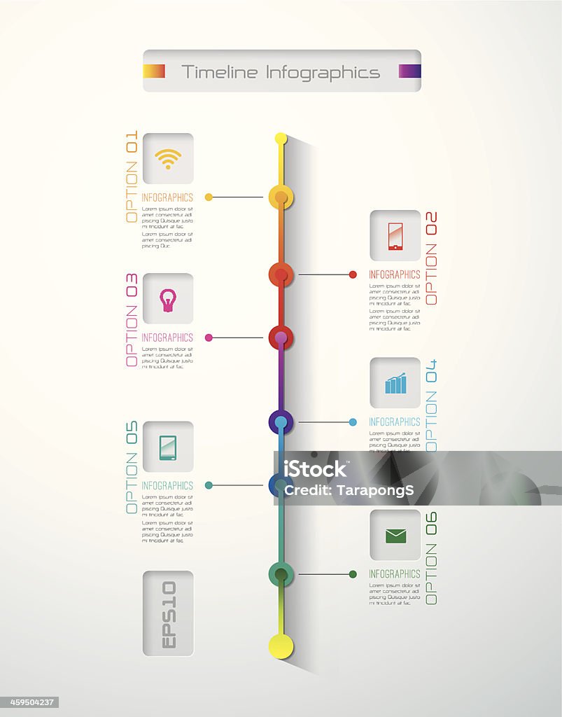 Infographics vector design template. Vector illustration was made in eps 10 with gradients and transparency. Abstract stock vector