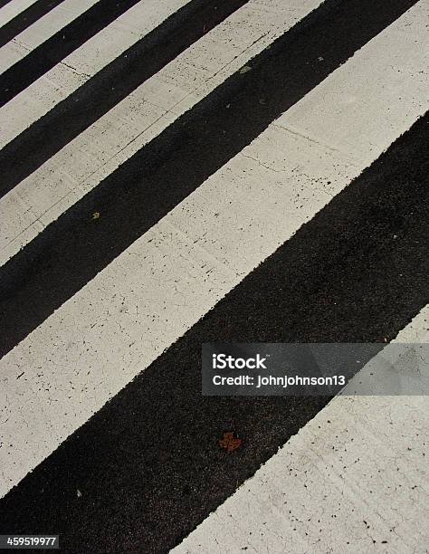 Zebra Path Black And White Striped Zebra Path Stock Photo - Download Image Now ...