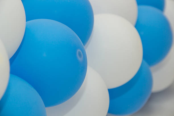 istock Inflatable balloons celebratory festoon 459520275