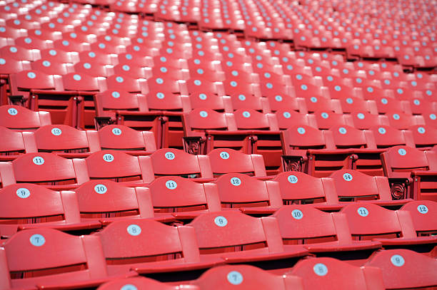 istock Bleachers on big sport stadium 459526431