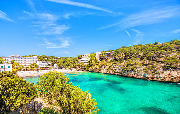 cala santanyi, mallorca (españa) - riff fotografías e imágenes de stock