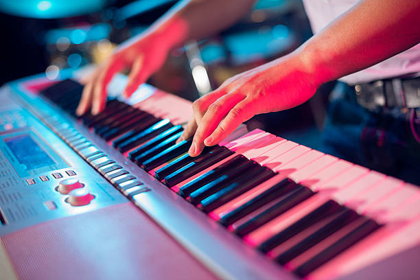 istock A musician performing on the keyboard 459562443