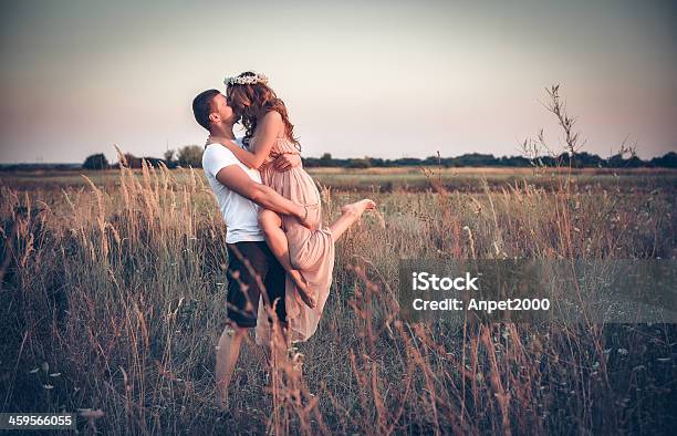 Love And Affection Between A Young Couple Stock Photo - Download Image Now - Beautiful People, Love - Emotion, Adult