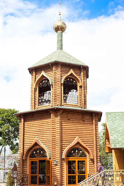 istock Wooden church 459568415