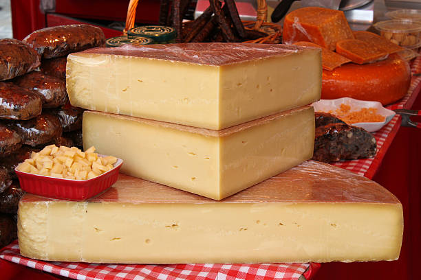 cheese on the farmer's market in Salzburg