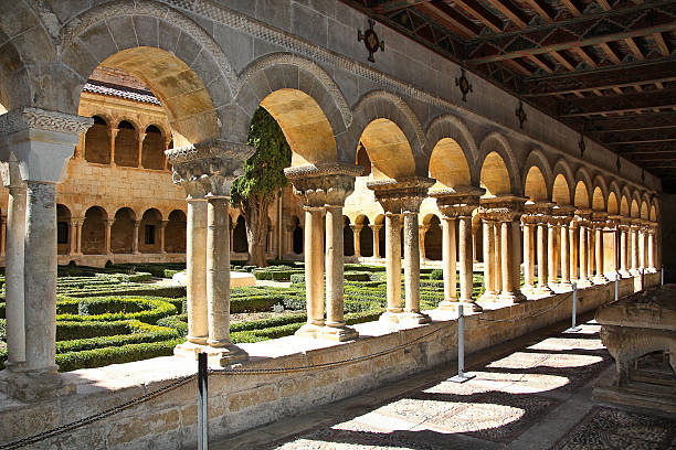 columns  Monastery of Silos in Spain