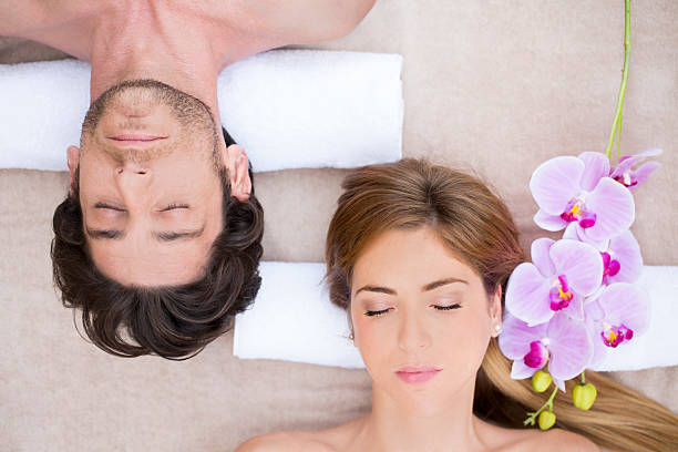 istock young couple enjoying spa 459577839