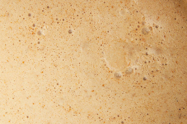 Foam of the coffee latte as a background Foam of the coffee latte as a background fermenting photos stock pictures, royalty-free photos & images