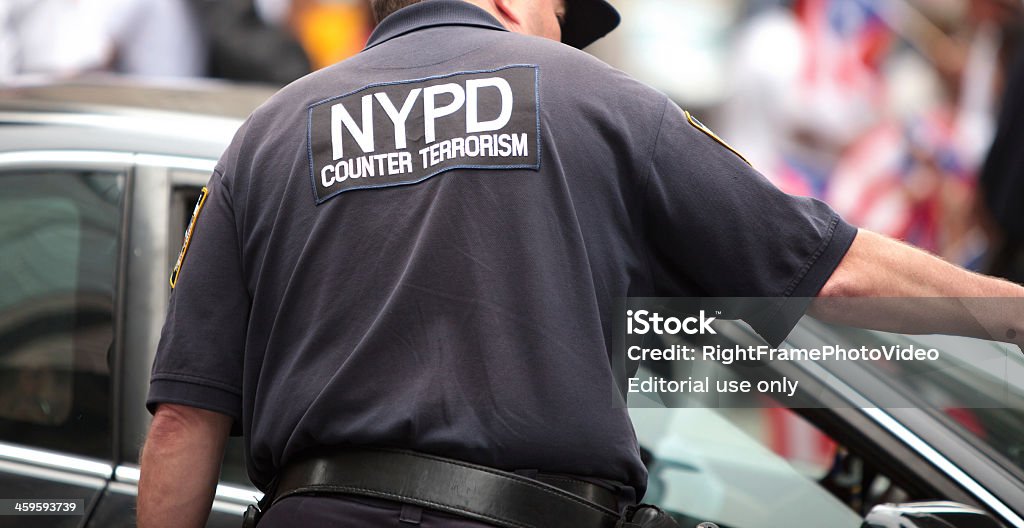 NYPD contra o terrorismo, Nova Iorque - Royalty-free Agência Central de Informações Foto de stock