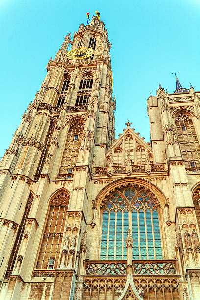 istock Gothic Cathedral of Our Lady, Antwerp, Belgium 459594097