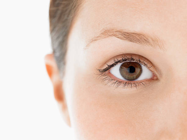 Closeup Of Young Woman's Eye