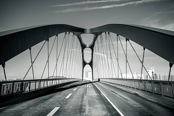 istock Bridge over River Main, Frankfurt Eastend 459598103