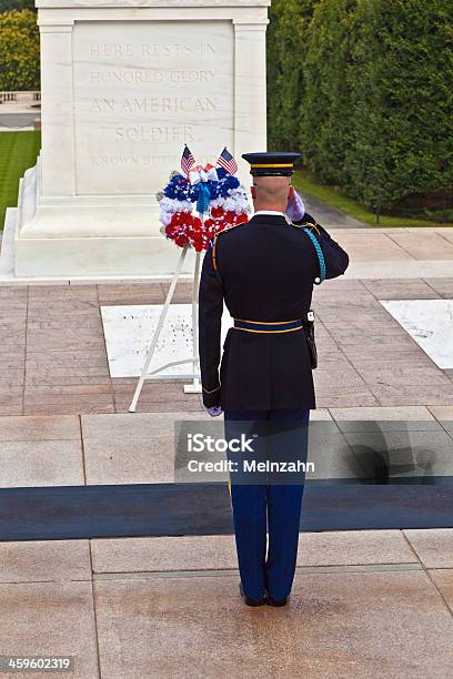 Changing The Guard At Arlington National Cemetery In Washington Stock Photo - Download Image Now