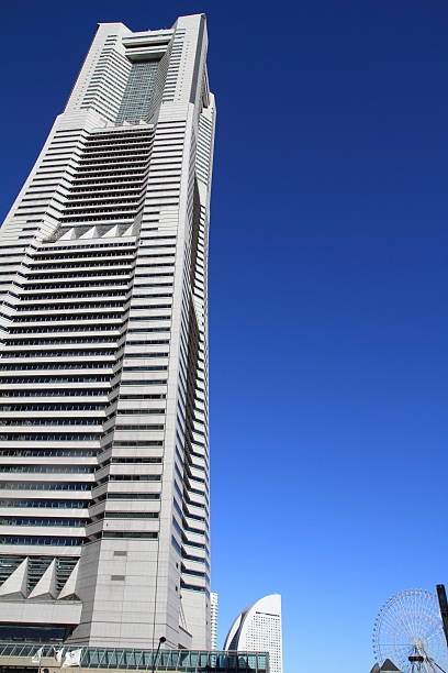 Yokohama Landmark Tower in Japan Yokohama Landmark Tower in Japan mm21 stock pictures, royalty-free photos & images