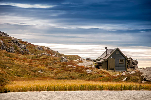 Landscape surrounding Bergen in Norway. stock photo