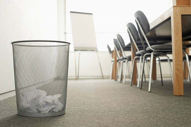 istock Trash Can in Meeting Room 459642887