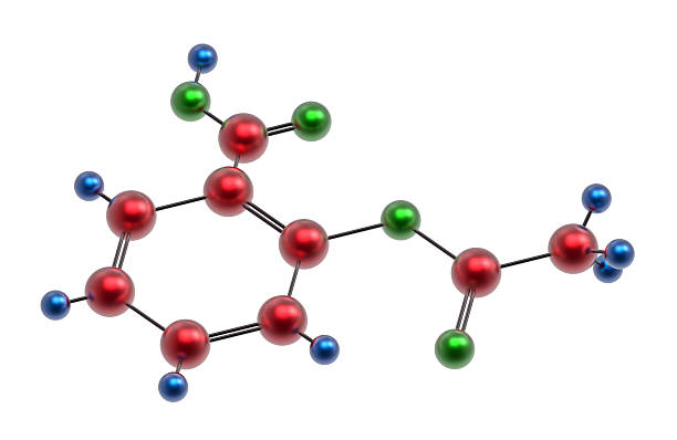 istock Molecule of acetylsalicylic acid 459643051