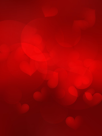 Valentine's day background with hearts. EPS10