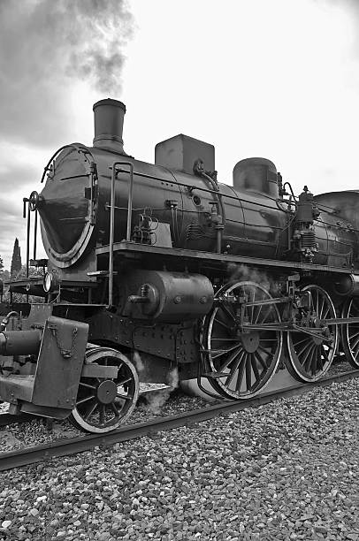 istock Detail of Steam train 459644511