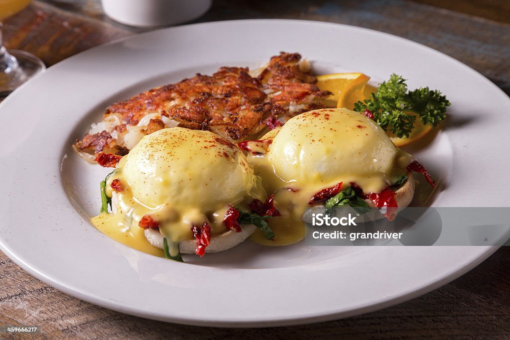 Ei Benedict - Lizenzfrei Ei Stock-Foto