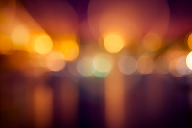 istock Night lights at a festival 459670593