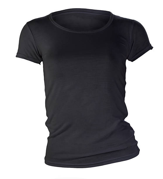 Female Shirt Template On The Mannequin Stock Photos, Pictures & Royalty ...