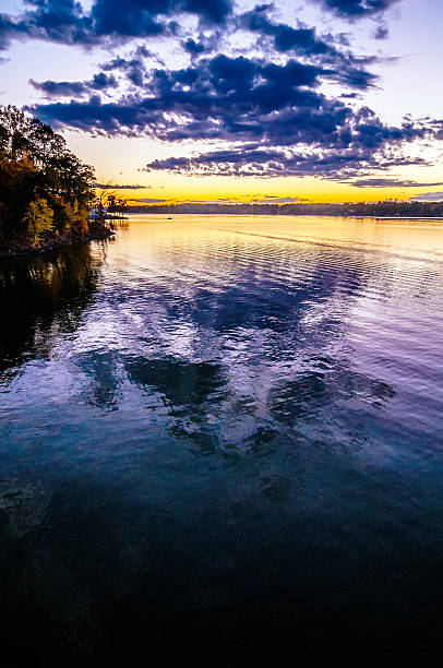 istock sunset at lake wylie 459689019