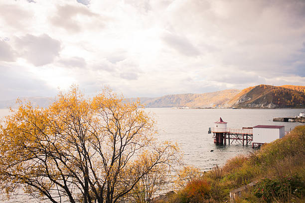 istock Autumn lake Baikal 459700777