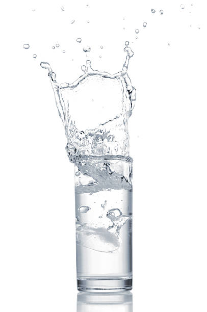 istock Water splashes in the glass 459700967