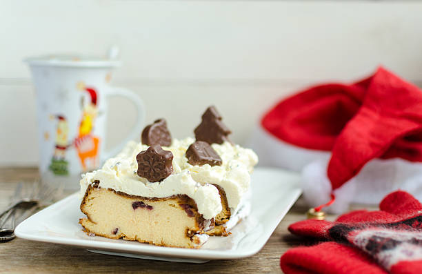 istock Santa's First Breakfast. Ukrainian Authentic Cheese-Cake 