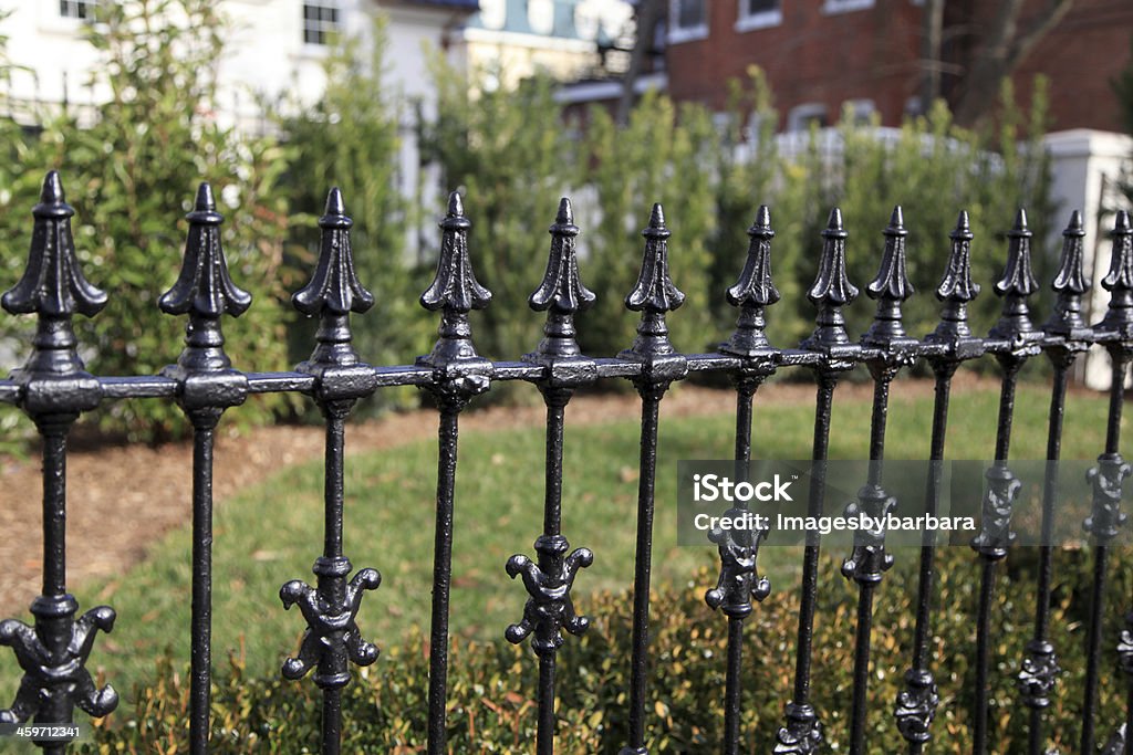 Iron Zaun - Lizenzfrei Altertümlich Stock-Foto