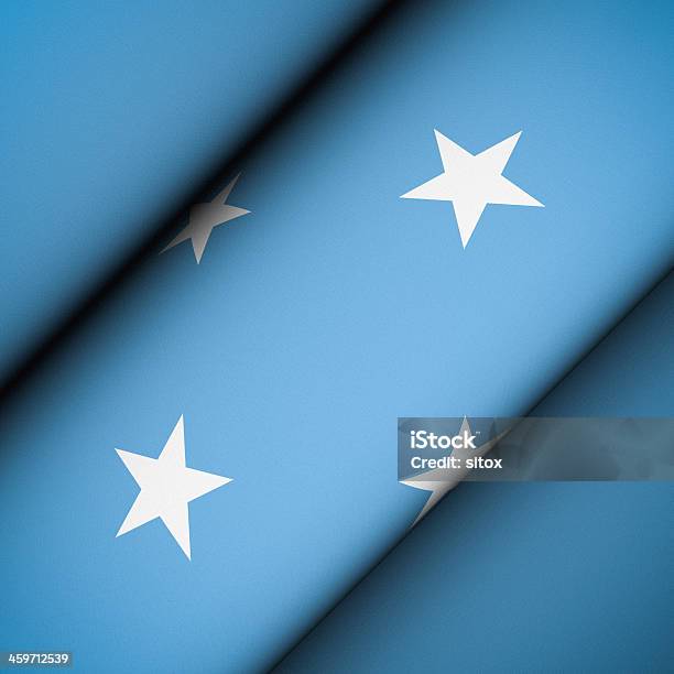 Iconic Flag Of Micronesia Stock Photo - Download Image Now - Chuuk, Flag, Micronesia