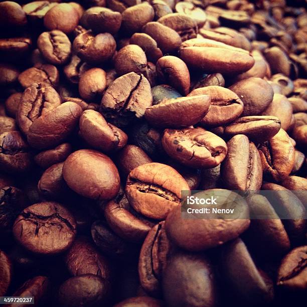 Coffee Beans Stock Photo - Download Image Now - Backgrounds, Brown, Cafe