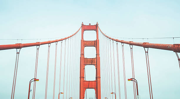 Ponte Golden Gate - foto de acervo