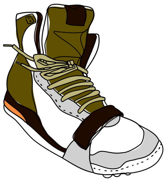 Shoe Is Placed Stock Illustration - Download Image Now - Clip Art,  Exercising, Illustration - iStock