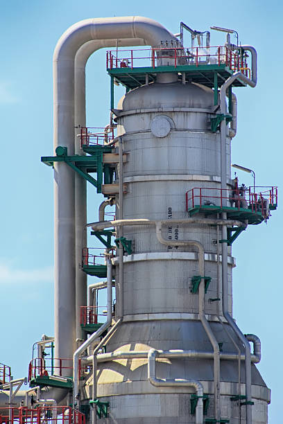 istock pipes thousand colors in a modern oil refinery 459858939