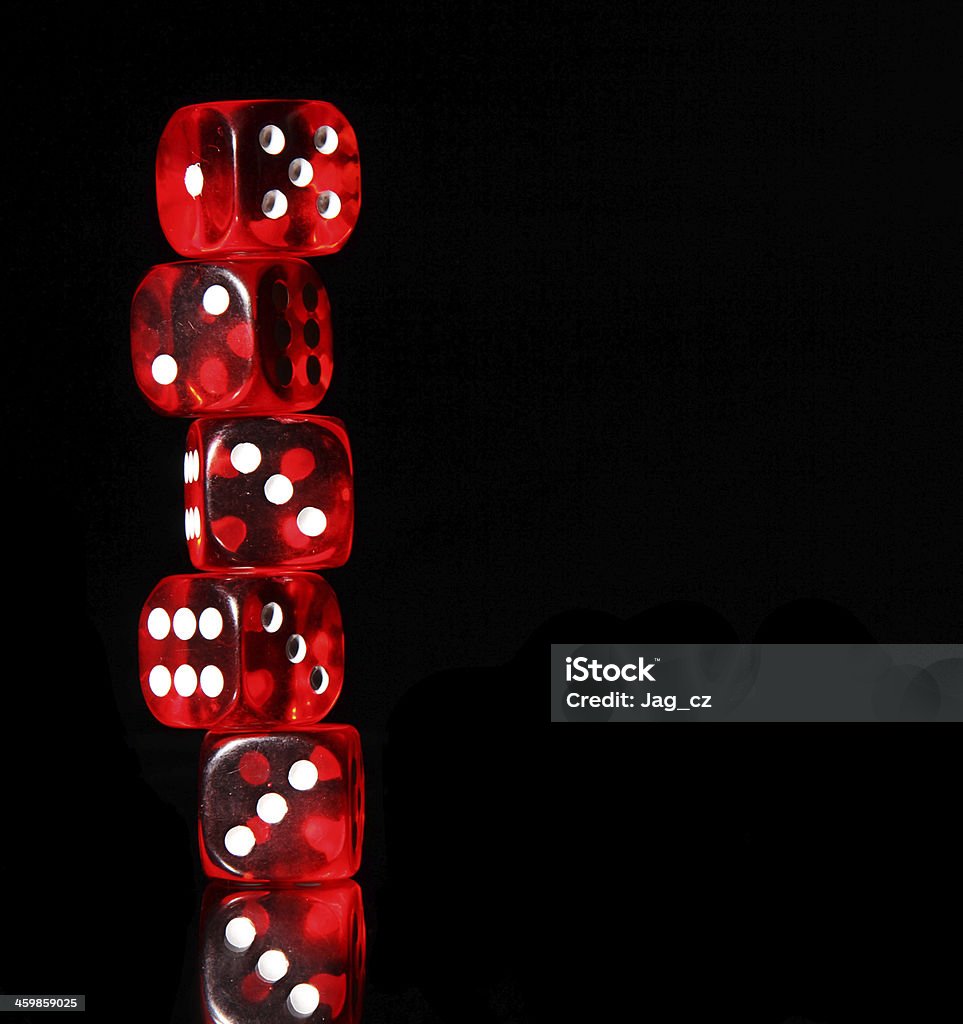 dices vermelho - Foto de stock de Cassino royalty-free