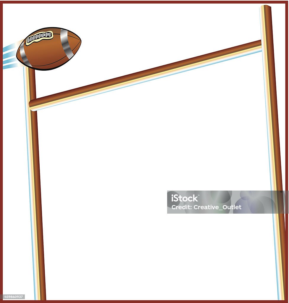 Footbool Frame Football Frame C Stock Illustration - Download Image Now - Border ...
