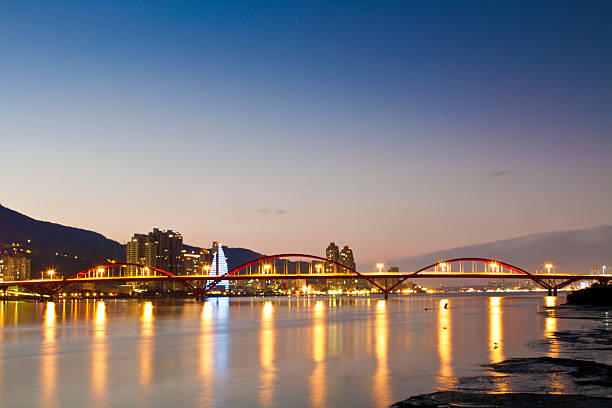 istock famous GuanDu Bridge in Taiwan 459865673