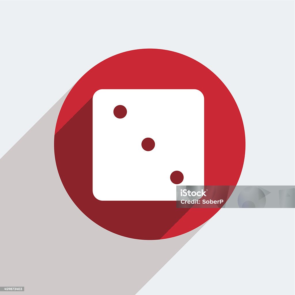 Wektor Czerwone koło ikony na szarym tle.  Eps10 - Grafika wektorowa royalty-free (Abstrakcja)